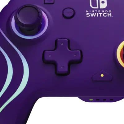 Osta ohjain Afterglow Wave Nintendo Switchille, lilla
