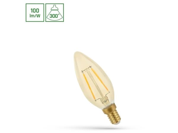 Spectrum LEMPA LED E14 B35 4,9W 490LM 2400K
