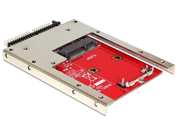 Delock Converter IDE 44 Pin > mSATA with 2.5" Frame - Diskkontroller - mSATA - mSATA - ATA