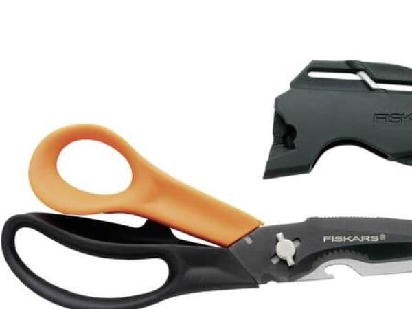 Fiskars universalsaks orange, sort