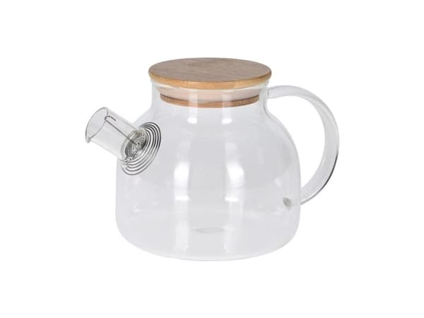 Tekjele i glass med sil 1 l