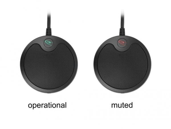Delock - Mikrofon - USB - sortera