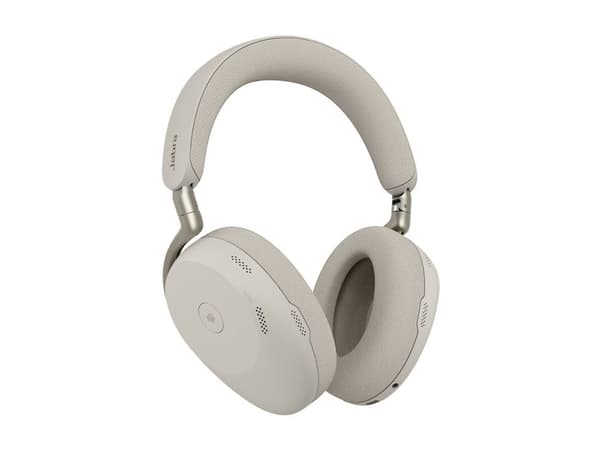 Jabra Evolve3 85 MS - Headset - fullstorlek - montering över örat - Bluetooth - trådlös - aktiv brusradering - USB-C via Bluetooth-adapter, 3,5 mm ...