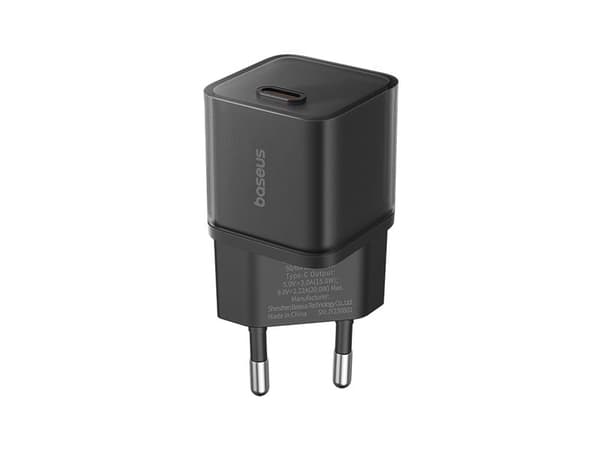 Baseus GaN5S 20W 1xUSB-C Wall Charger - Black