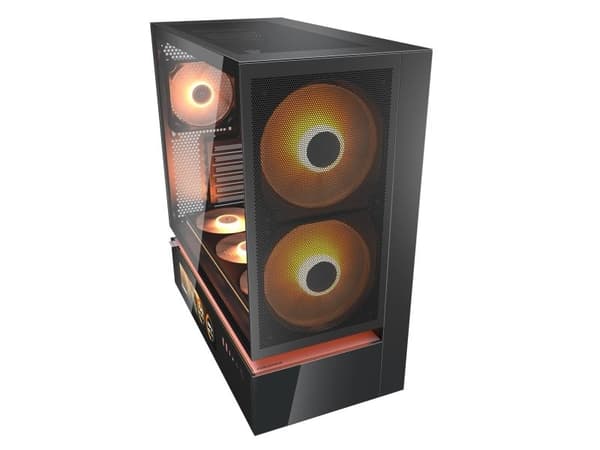 COUGAR Midi-Tower CFV235 Vision kotelo, ARGB, Mesh, musta