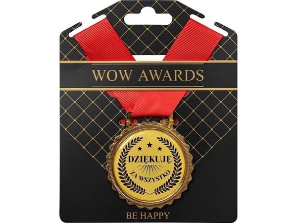 Presentmedalj Thank you