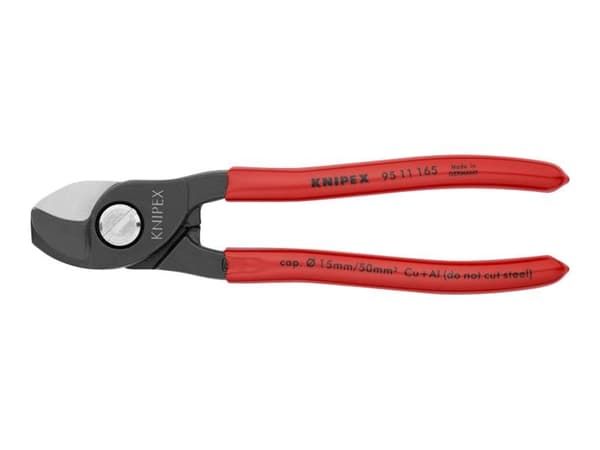 KNIPEX - Kabelsaks - svart, rød