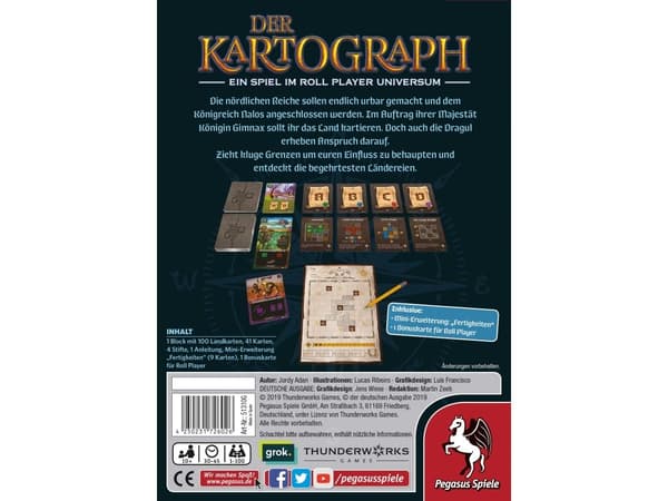 Kartografen, selskapsspill