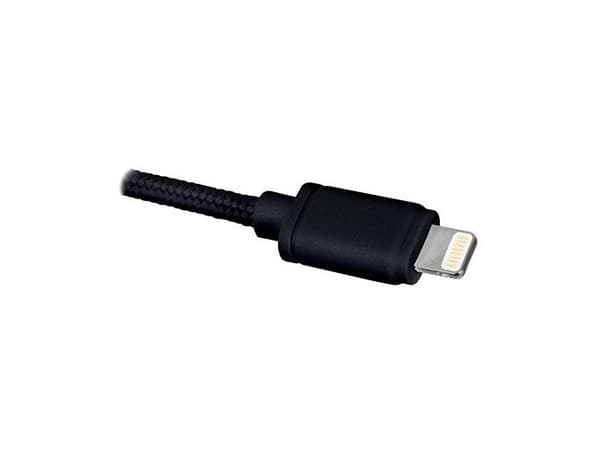 OWC NWTCBLUSBL3MB, 3 m, Lightning, USB A, Musta, iPhone, iPad, iPod