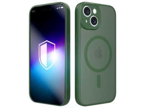 3mk Misty MagCase för iPhone 14 - grön