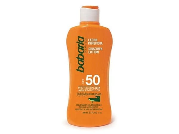 Babaria Sunscreen Lotion With Aloe Vera Spf 50 200ml