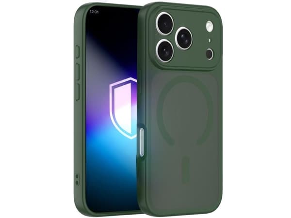 3mk Misty MagCase for iPhone 17 Pro Max - Green