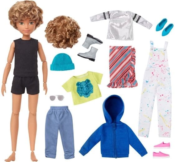 Creatable World Deluxe Light Brown Hair