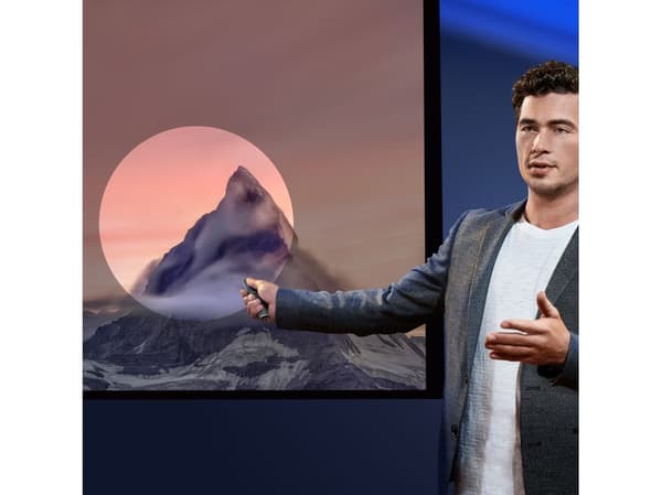 Logitech Spotlight - Presentasjonsfjernstyring - 3 knapper - skifergrå