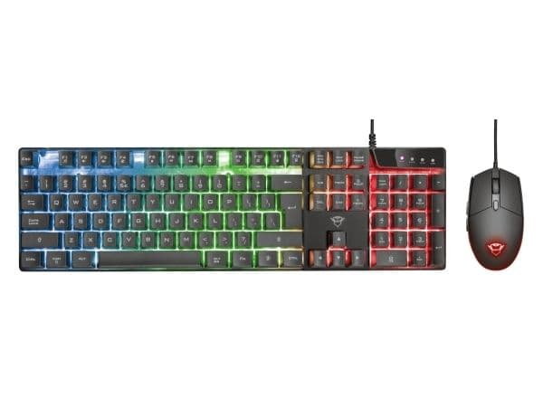 Trust GXT838 Azor Wired RGB Gaming Mouse & Keyboard Combo