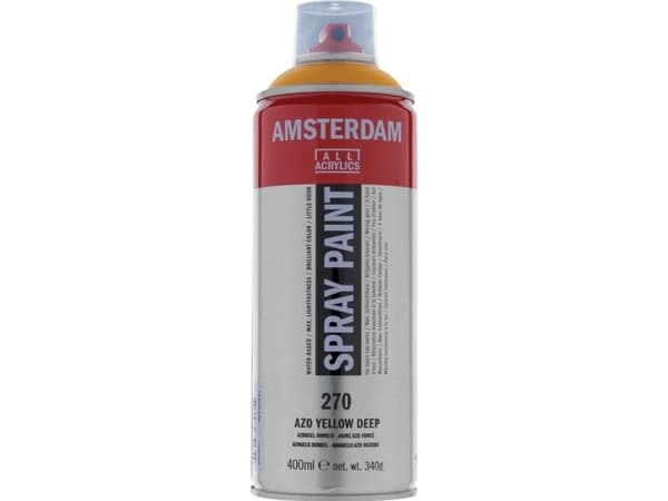 Amsterdam spraymaling Azo Yellow Deep 270