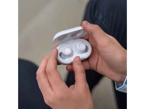 Niceboy HIVE drops Fleur, Trådlös, 20 - 15000 hz, Idrott, Headset, Vit