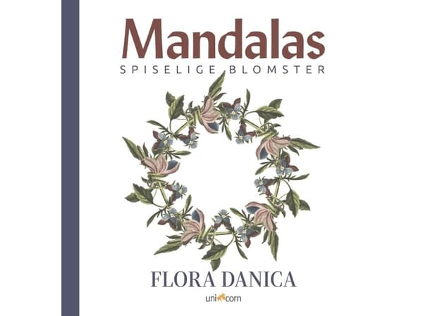 Mandalas - Flora Danica Spiselige Blomster | Språk: Dansk