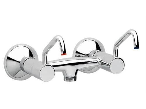 Børma Standard Handi Brusearmatur krom 2-grebs