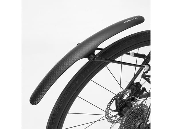 Wozinsky WBR-01 universal adjustable bicycle fender - black
