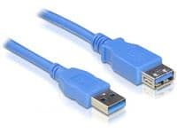 Delock - USB-forlengelseskabel - USB (hann) til USB (hunn) - USB 3.0 - 5 m