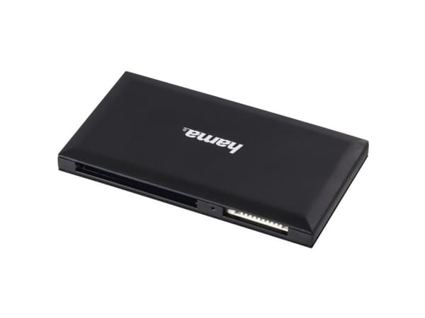 Hama Multi-Card Reader - Kortläsare (CF 1, MS, SD, MS Duo, MS PRO Duo, microSD, SDHC, microSDHC, MS PRO-HG Duo, SDXC, microSDXC) - USB 3.0