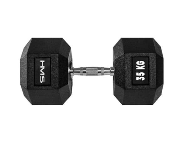 Käsipaino HMS Hex Pro - 35 kg