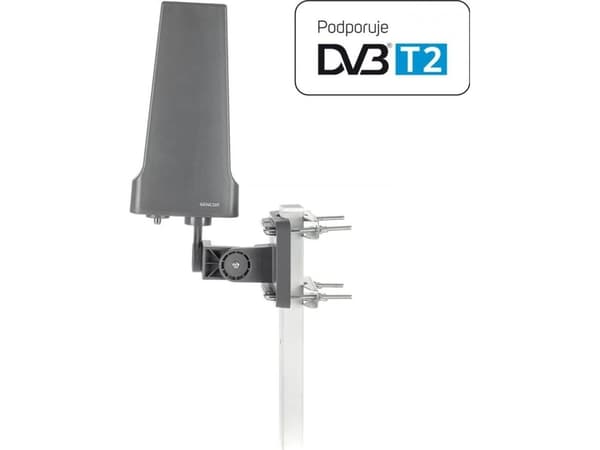 Sencor utomhusantenn SDA 502 DVB-T2/T 20 dB 75 Ohm 4G LTE