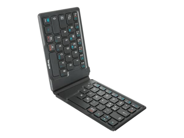 Targus AKF003NO, Mini, Langaton, Bluetooth, QWERTY, Musta