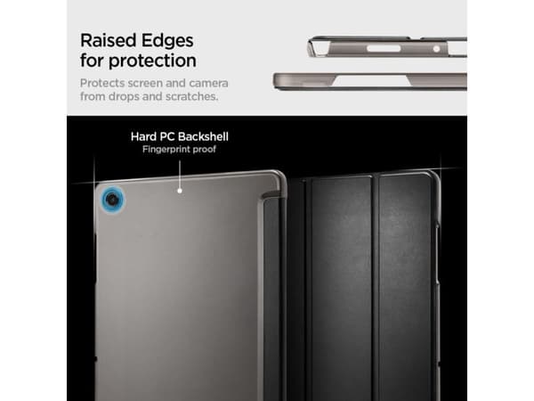 Spigen Smart Fold Case for Samsung Galaxy Tab A9+ / A11+ - Black