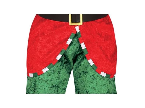 Julemandens hjælper kostume