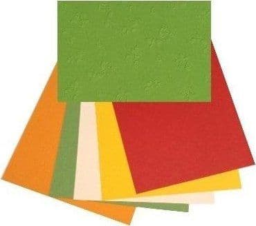 Pregete papproser 220 g 25x35 cm 5 ark MIX