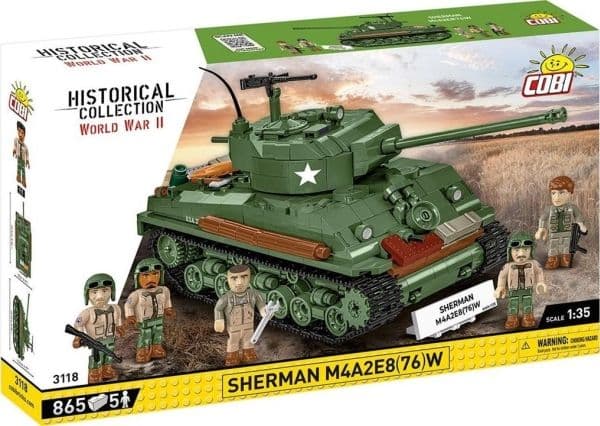 Cobi Istorinė kolekcija Sherman M4A2E8 (76)W