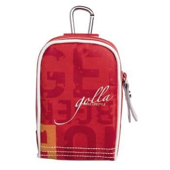 Golla CLARA G1252 - Eske for kamera - polyester, bomull - rosa, lysegrå