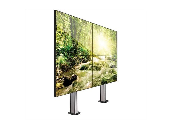 B-TECH System X BT8380-JPK/B - Monteringskomponent (sammenføyningsplatesett) - stål - svart - søyle