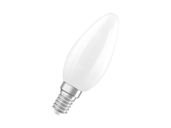 OSRAM LED kerte mat 470lm 3,4W/830 (40W) E14 dæmpbar