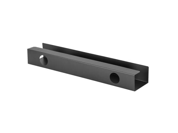 LogiLink KAB0070, Kabelskilleskuff, Bord, Stål, Sort