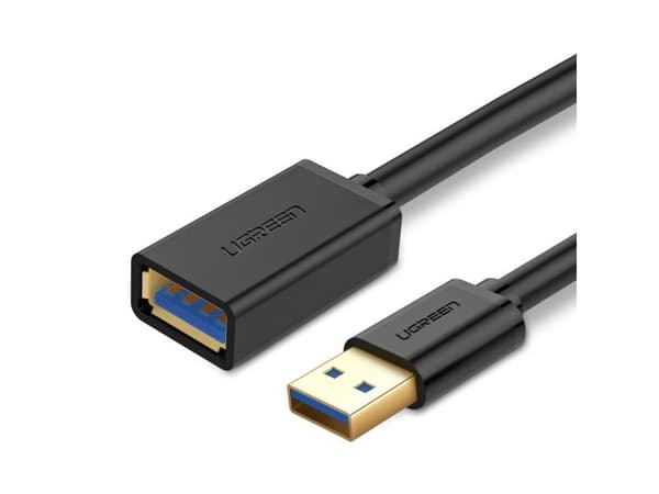 UGREEN USB 3.0-förlängningskabel 2m (svart)