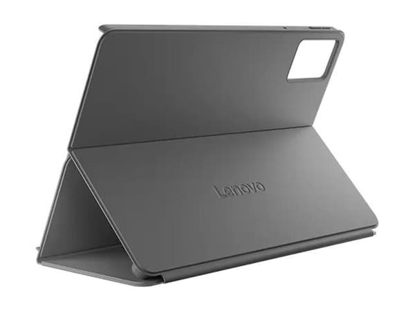 Lenovo - Vikbart fodral för surfplatta - polyuretanläder - luna gray