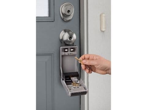 MASTER LOCK 5480EURD, Terästä, musta, Harmaa, 87 x 61 x 43 mm, 1 kpl