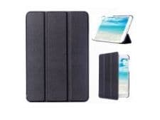 Samsung Galaxy Tab S2 8.0 tri-fold lær-stand etui sort