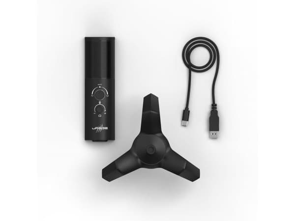 Hama uRage "Stream 750 HD Illuminated" - Mikrofon - USB - sort