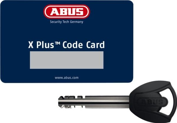 ABUS Bordo Granit X-Plus, Foldelås, Sort, Nøkkel, 74 mm, 1,67 kg