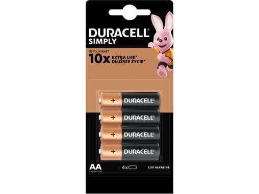 Duracell paristo AA / R6 4 kpl.