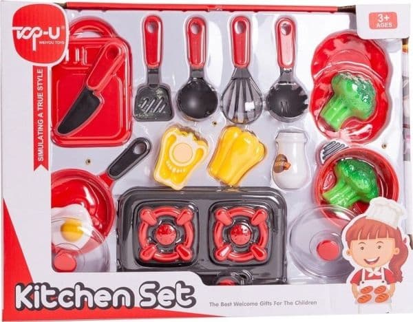 Askato Kitchen set Stove with ASKATO accessories
