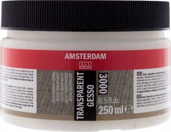 Amsterdam transparent gesso 3000, boks