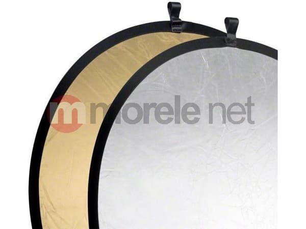 Walimex Foldable Reflector - Hopfällbar reflektor - silver/guld - Ø107 cm