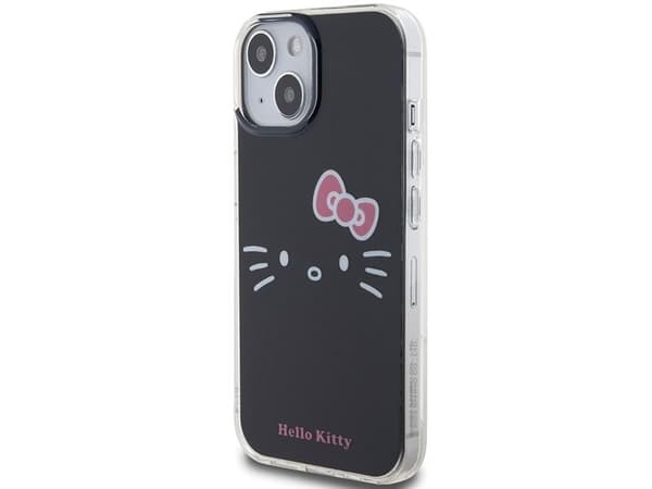 Hello Kitty HKHCP15SHKHLK iPhone 15 6.1" black/black hardcase IML Kitty Face