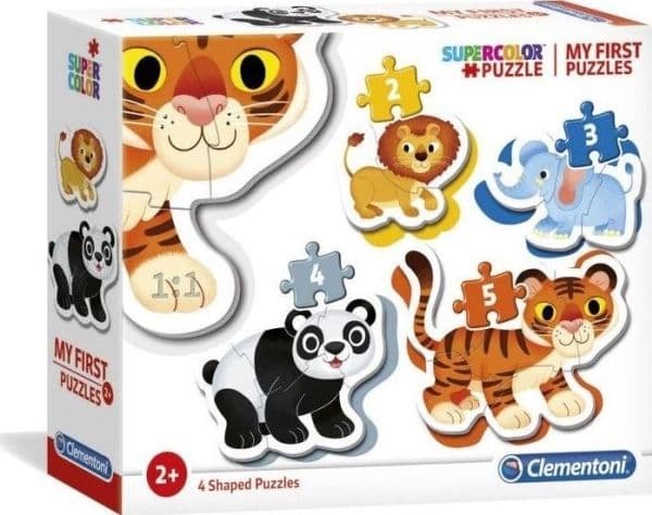 Clementoni My First Puzzles, 2 stykker, Dyr, 3 år