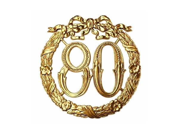 Gullkrans, 80 år
